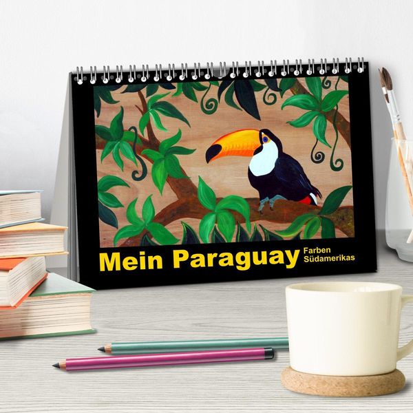 Produktbild: Mein Paraguay - Farben S&uuml;damerikas (Tischkalender 2026 DIN A5 quer), CALVENDO Monatskalender