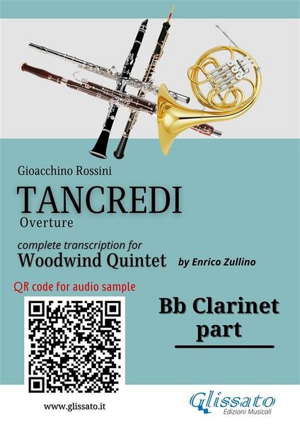 Produktbild: Bb Clarinet part of "Tancredi" for Woodwind Quintet