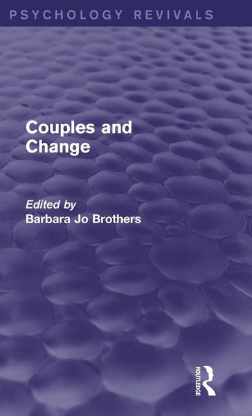 Produktbild: Couples and Change (Psychology Revivals)