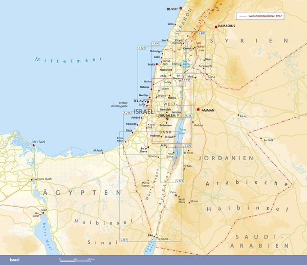 Produktbild: TRESCHER Reisef&uuml;hrer Israel und Pal&auml;stina
