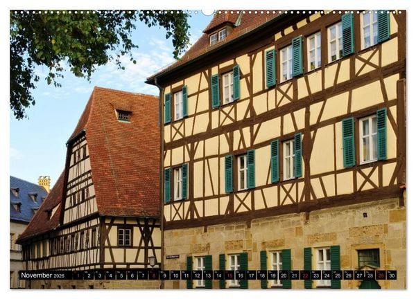 Produktbild: Bamberg und Fr&auml;nkische Schweiz (Wandkalender 2026 DIN A2 quer), CALVENDO Monatskalender