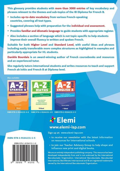 Produktbild: A-Z for French B