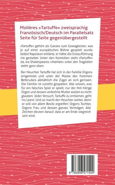 Produktbild: Tartuffe: Moli&egrave;re. Zweisprachige Ausgabe: Franz&ouml;sisch-Deutsch