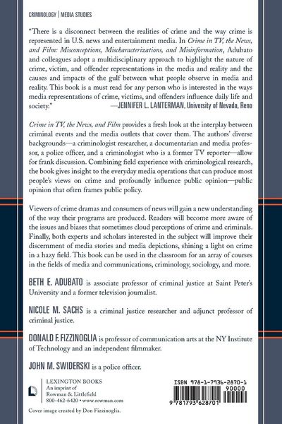 Produktbild: Crime in TV, the News, and Film