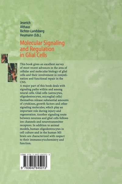 Produktbild: Molecular Signaling and Regulation in Glial Cells