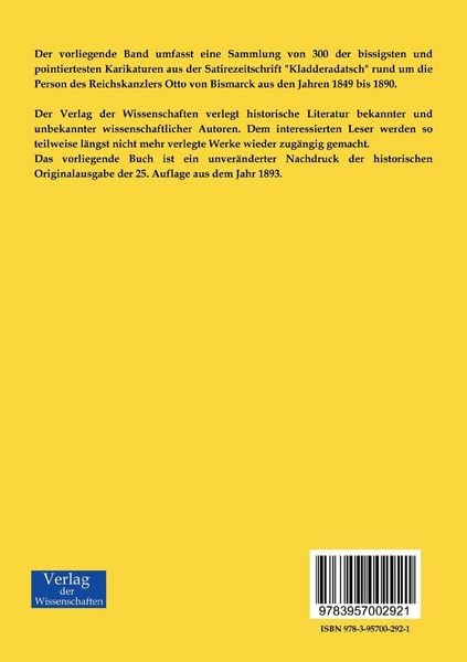Produktbild: Bismarck-Album des Kladderadatsch