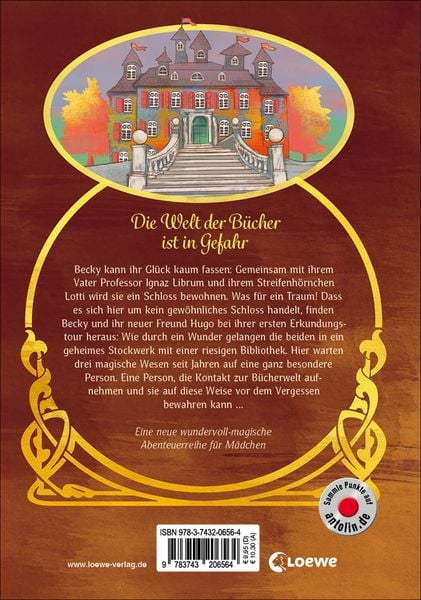 Produktbild: Das B&uuml;cherschloss (Band 1) - Das Geheimnis der magischen Bibliothek