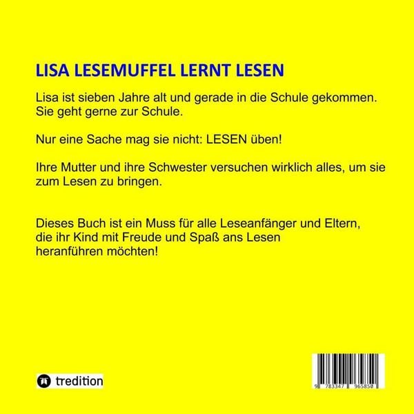 Produktbild: Lisa Lesemuffel lernt lesen