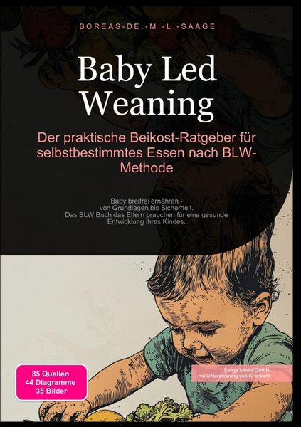 Produktbild: Beikost (DE) / Baby Led Weaning: Der praktische Beikost-Ratgeber f&uuml;r selbstbestimmtes Essen nach BLW-Methode