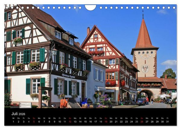 Produktbild: Die Ortenau (Wandkalender 2026 DIN A4 quer), CALVENDO Monatskalender