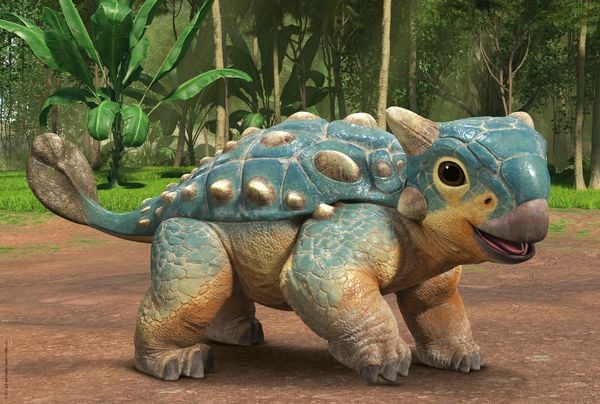 Produktbild: Schmidt Spiele - Neue Abenteuer, Der Ankylosaurus Bumpy, 60 Teile
