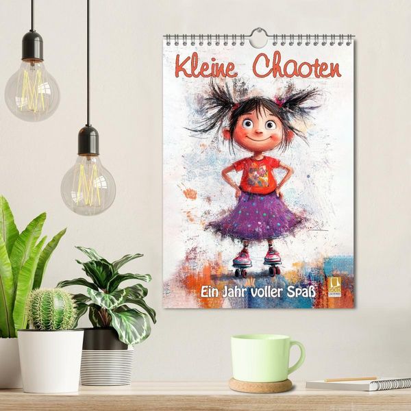 Produktbild: Kleine Chaoten (Wandkalender 2027 DIN A4 hoch), CALVENDO Monatskalender