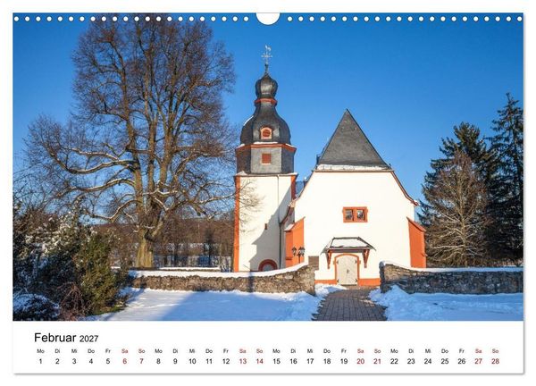 Produktbild: Taunus - Traumhafte W&auml;lder und romantische Orte (Wandkalender 2027 DIN A3 quer), CALVENDO Monatskalender