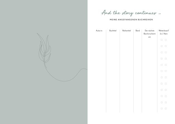 Produktbild: Just ONE more chapter - Mein Bookjournal
