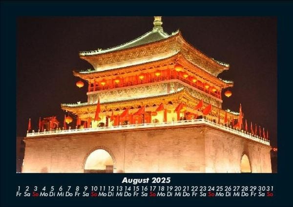Produktbild: Tempel unserer Erde 2025 Fotokalender DIN A5