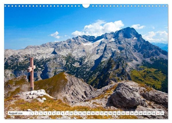 Produktbild: Gr&uuml;&szlig;e aus Filzmoos (Wandkalender 2026 DIN A3 quer), CALVENDO Monatskalender