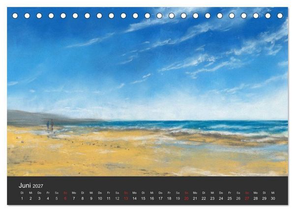 Produktbild: Landschaftspastelle (Tischkalender 2027 DIN A5 quer), CALVENDO Monatskalender