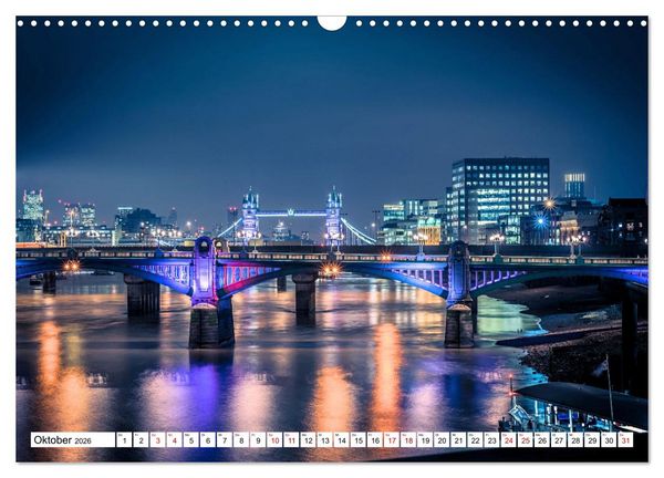 Produktbild: Skylines der sch&ouml;nsten Metropolen weltweit (Wandkalender 2026 DIN A3 quer), CALVENDO Monatskalender
