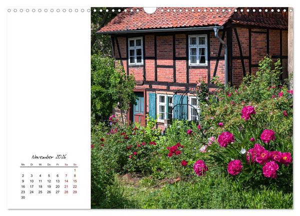 Produktbild: Fachwerkstadt Hornburg (Wandkalender 2026 DIN A3 quer), CALVENDO Monatskalender