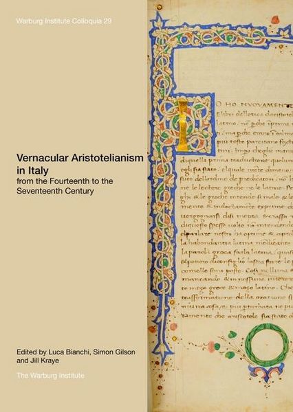 Produktbild: Vernacular Aristotelianism in Italy from the Fourteenth to the Seventeenth Century