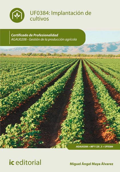 Produktbild: Implantaci&oacute;n de cultivos. AGAU0208