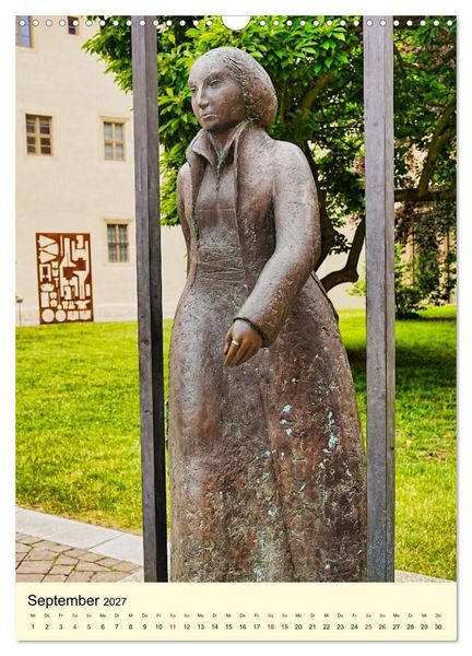 Produktbild: Luthergedenkst&auml;tten in Eisleben und Wittenberg (Wandkalender 2027 DIN A3 hoch), CALVENDO Monatskalender