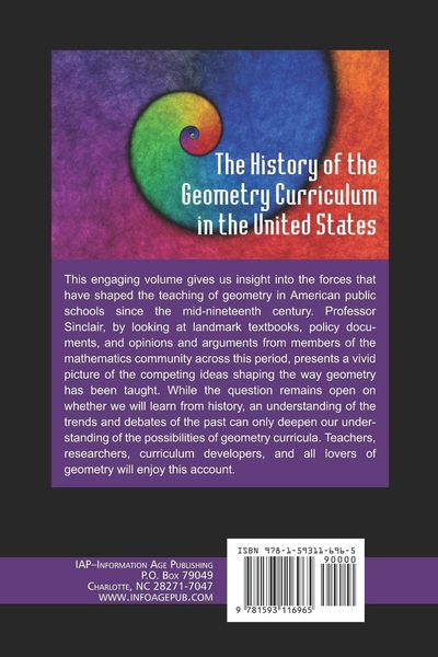 Produktbild: The History of the Geometry Curriculum in the United States (PB)