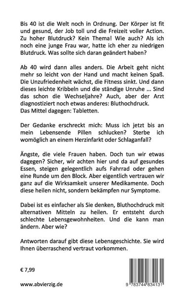 Produktbild: Ich hatte doch nie zu hohen Blutdruck ...
