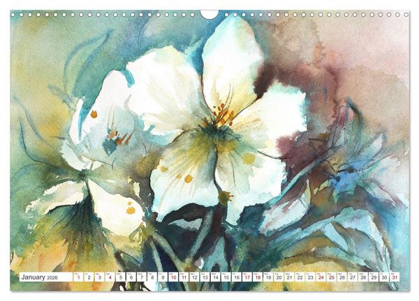 Produktbild: FLOWER MAGIC (Wall Calendar 2026 DIN A3 landscape), CALVENDO 12 Month Wall Calendar