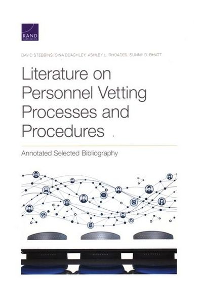 Produktbild: Literature on Personnel Vetting Processes and Procedures