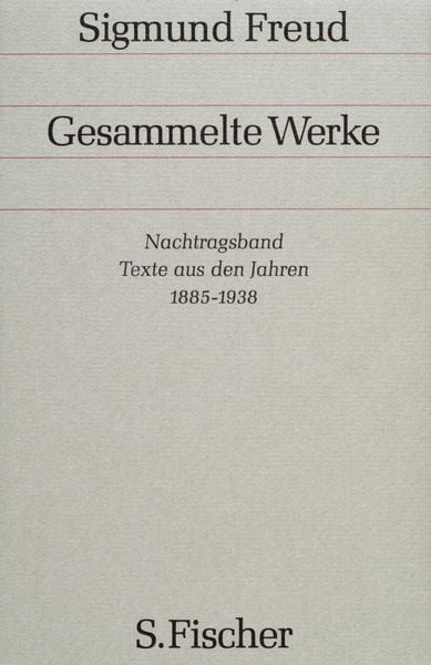 Gesammelte Werke., Gebundene Ausgabe von Sigmund Freud, S. Fischer Verlag, 9783100228055