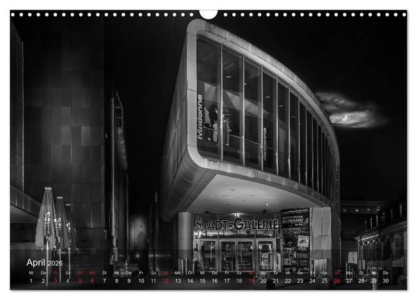 Produktbild: Heilbronn bei Nacht (Wandkalender 2026 DIN A3 quer), CALVENDO Monatskalender