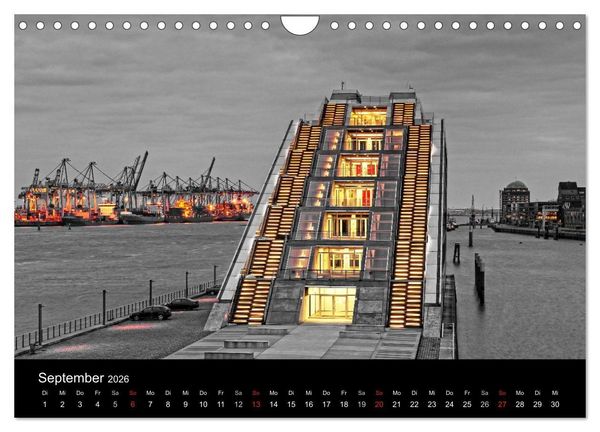 Produktbild: Hamburg . Das Tor zur Welt... (Wandkalender 2026 DIN A4 quer), CALVENDO Monatskalender