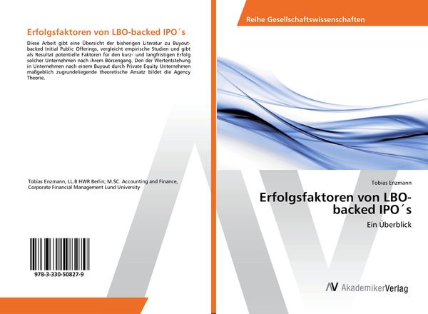 Produktbild: Erfolgsfaktoren von LBO-backed IPO&acute;s