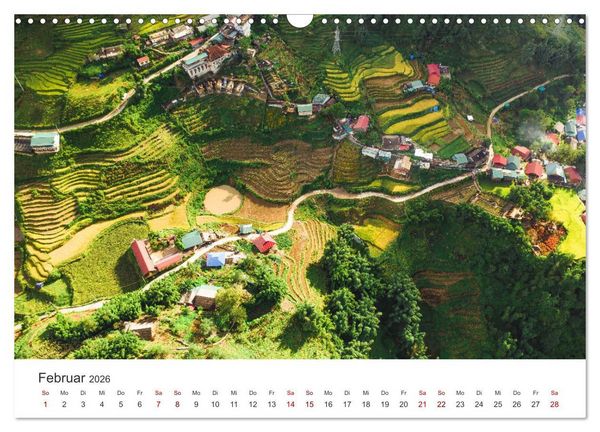 Produktbild: Vietnam - Das beeindruckende Land am Pazifik. (Wandkalender 2026 DIN A3 quer), CALVENDO Monatskalender
