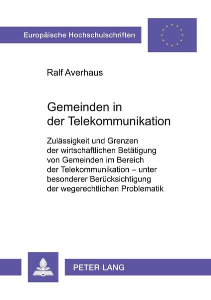 Produktbild: Gemeinden in der Telekommunikation