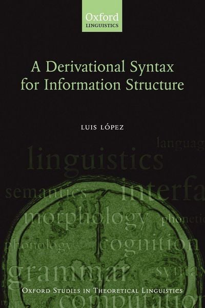 Produktbild: A Derivational Syntax for Information Structure