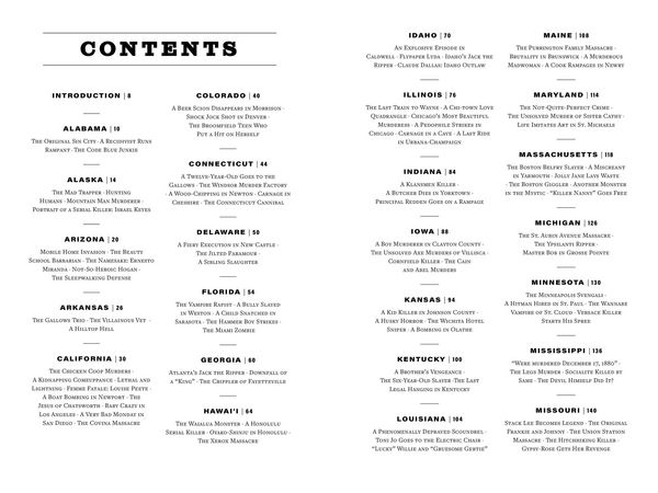 Produktbild: 50 States of Murder