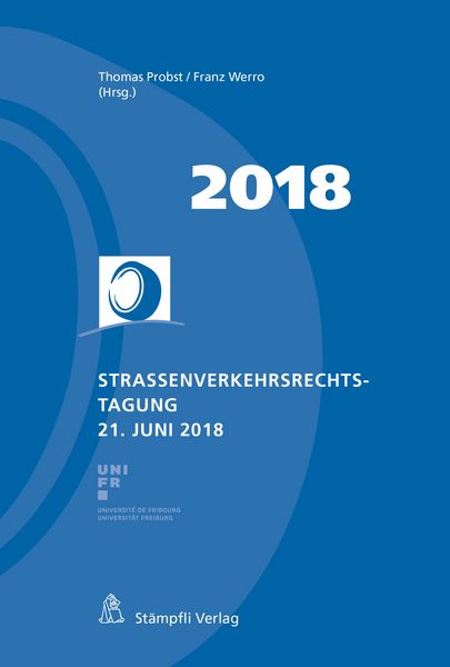 Produktbild: Strassenverkehrsrechtstagung 21. Juni 2018