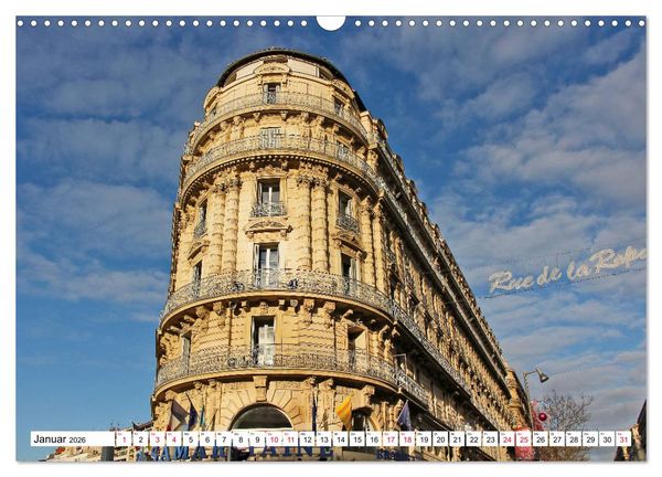 Produktbild: Marseille vom Frankfurter Taxifahrer Petrus Bodenstaff (Wandkalender 2026 DIN A3 quer), CALVENDO Monatskalender