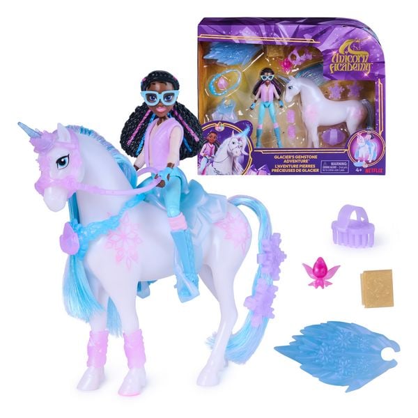 Spin Master Spielset Unicorn Academy Glaciers Gemstone Adventure