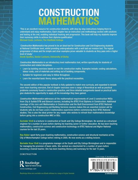 Produktbild: Construction Mathematics