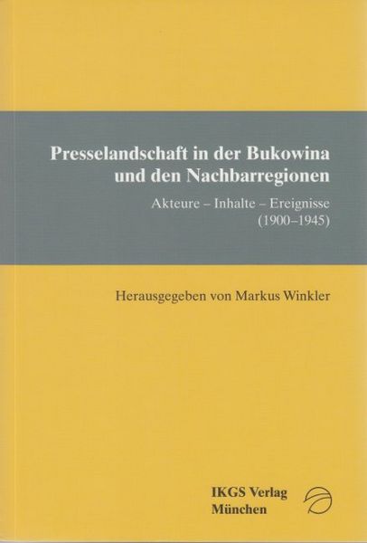 Produktbild: Presselandschaft in der Bukowina und den Nachbarregionen