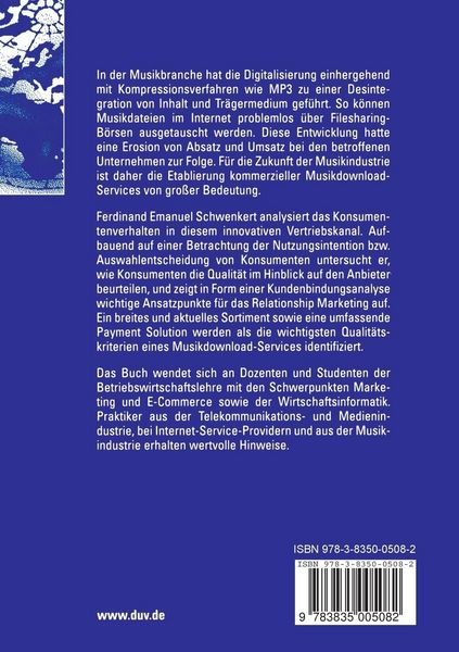 Produktbild: K&auml;uferverhalten bei legalen Musikdownloads