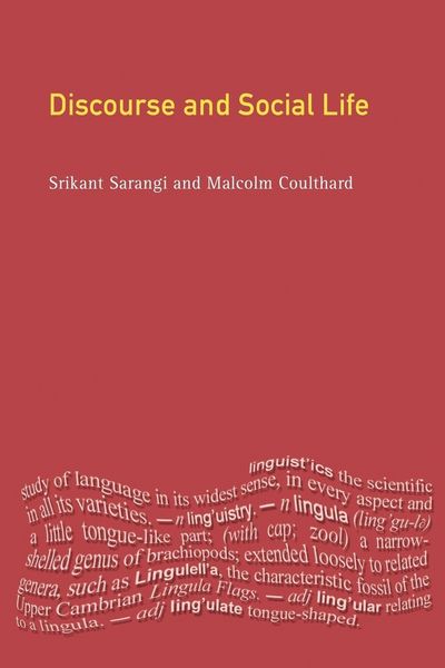 Produktbild: Discourse and Social Life