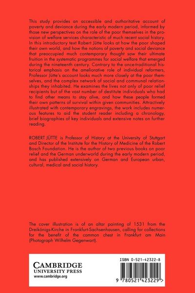 Produktbild: Poverty and Deviance in Early Modern Europe