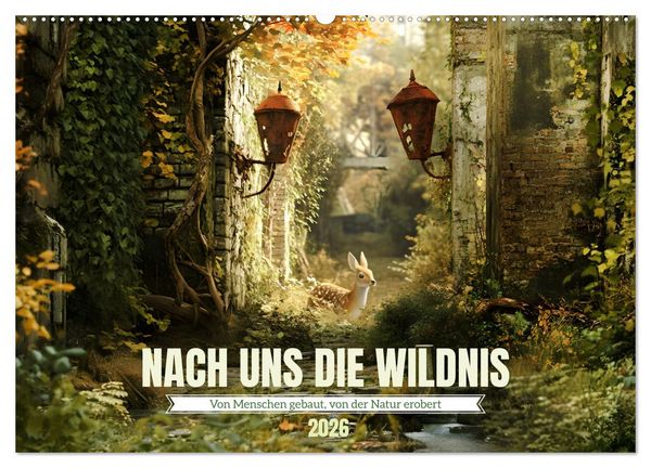 Produktbild: Nach uns die Wildnis (Wandkalender 2026 DIN A2 quer), CALVENDO Monatskalender