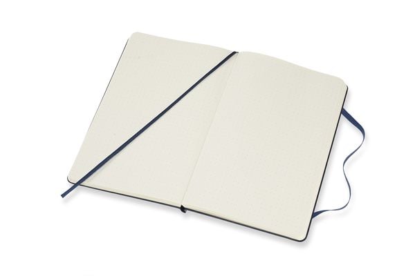 Produktbild: Moleskine Notizbuch Large/A5, Punktraster, Hard Cover, Saphir