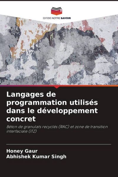 Produktbild: Langages de programmation utilis&eacute;s dans le d&eacute;veloppement concret