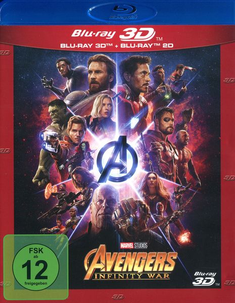 Produktbild: Marvel's The Avengers - Infinity War (+ Blu-ray 2D)